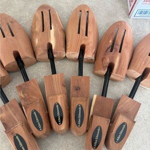 Allen Edmonds Natural Cedar Shoe Trees - Pair lot of 3 pairs xl